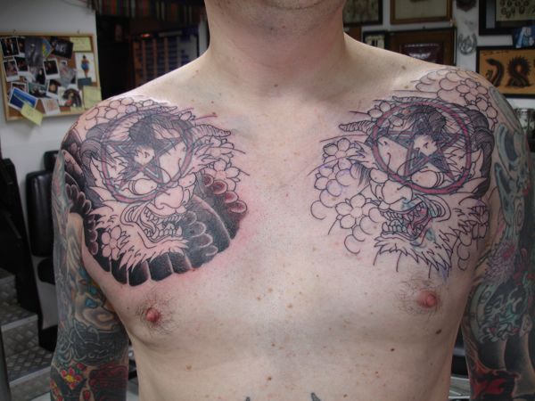 oni tattoos. oni tattoos. Covering unwanted tattoos: Covering unwanted tattoos: